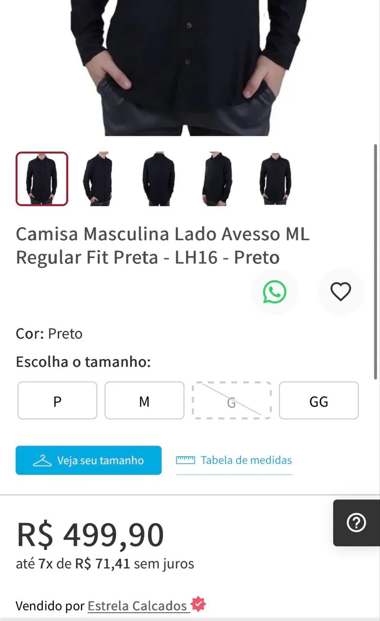 Camisa Social Regular Fit - Ladoavesso - Foto 2