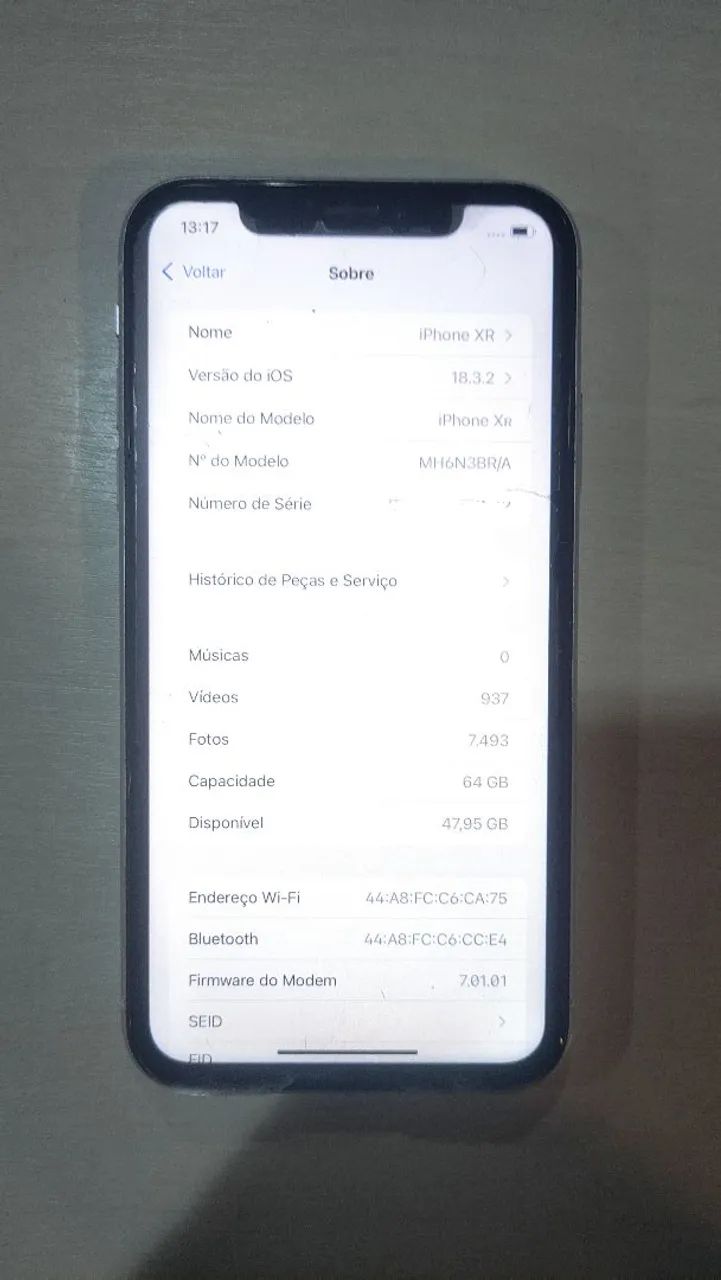 Iphone XR 64GB branco - 73% saúde da bateria - Foto 2