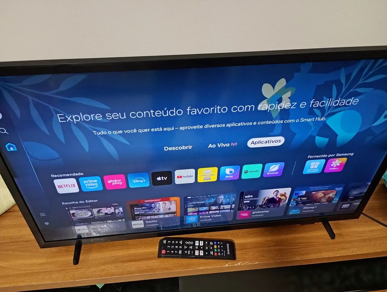 Tv smart Samsung 33 polegadas 4k