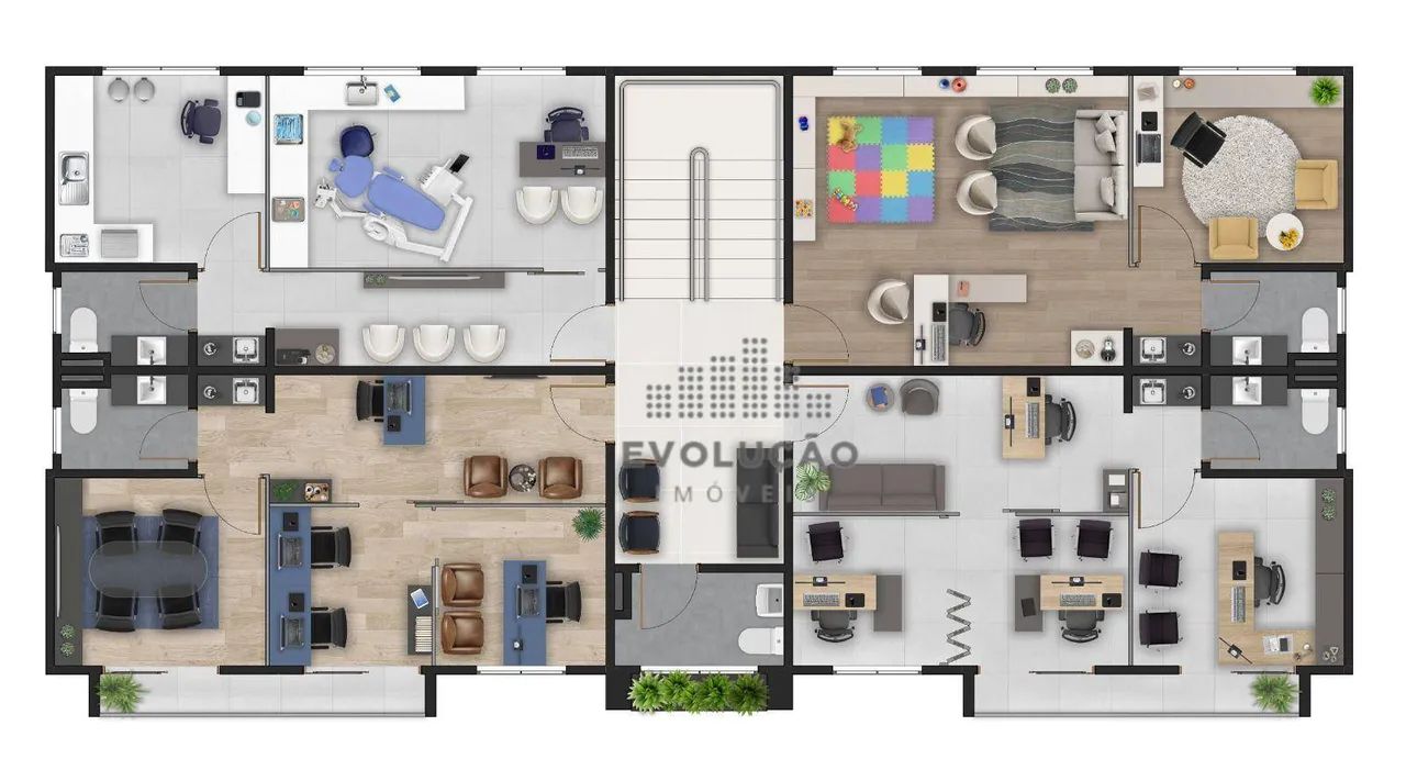 SALA COMERCIAL, 1 Vaga, Copa, Lavabo - Barra do Aririú - Foto 2