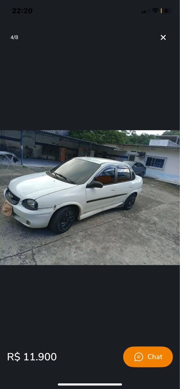 Chevrolet Corsa Sedan 1.0 MPFI 8V 71cv 4P 2004