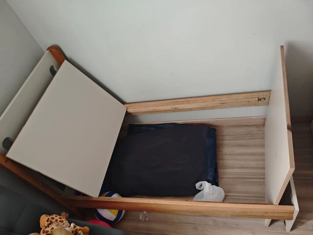 Mini cama infantil+ colchão  - Foto 2