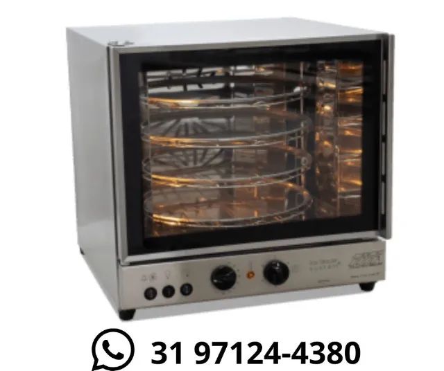 Forno Rotatório Elétrico Titã