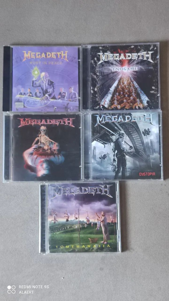 Cd Megadeth impecável 