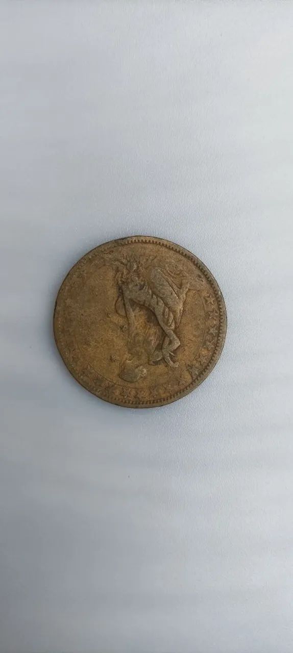 Moeda de 1000 reis 1927 - Foto 2