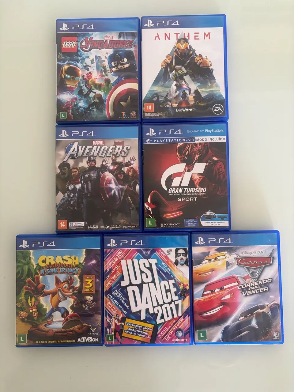 Jogos PS4 