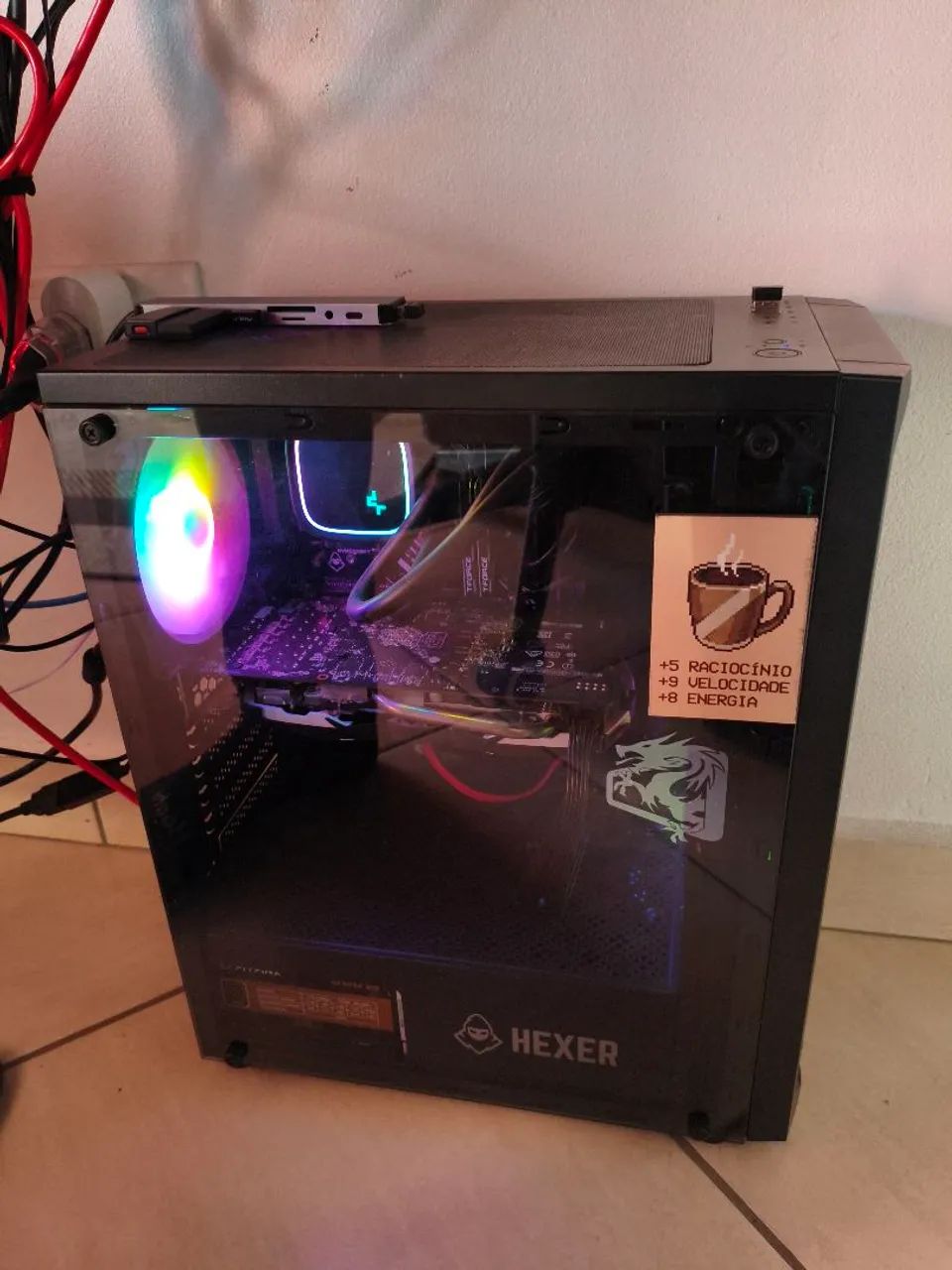 Desktop para trabalho e games!