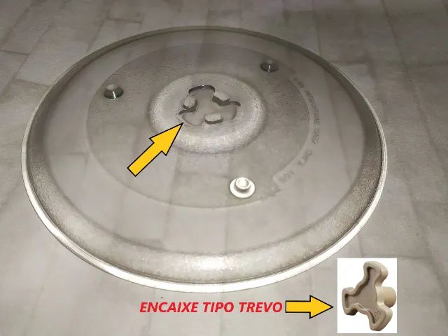 Prato Para Microondas Diversos Modelos Diâmetro 27cm - Foto 2