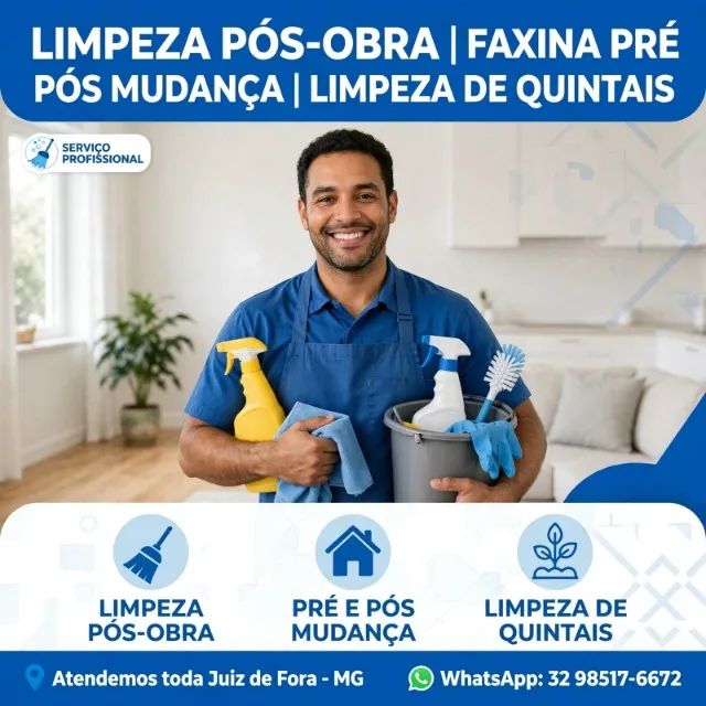Faxinas pos obra