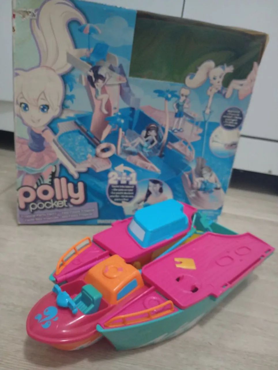 Iate Tropical da Polly Pocket 00s - Foto 2