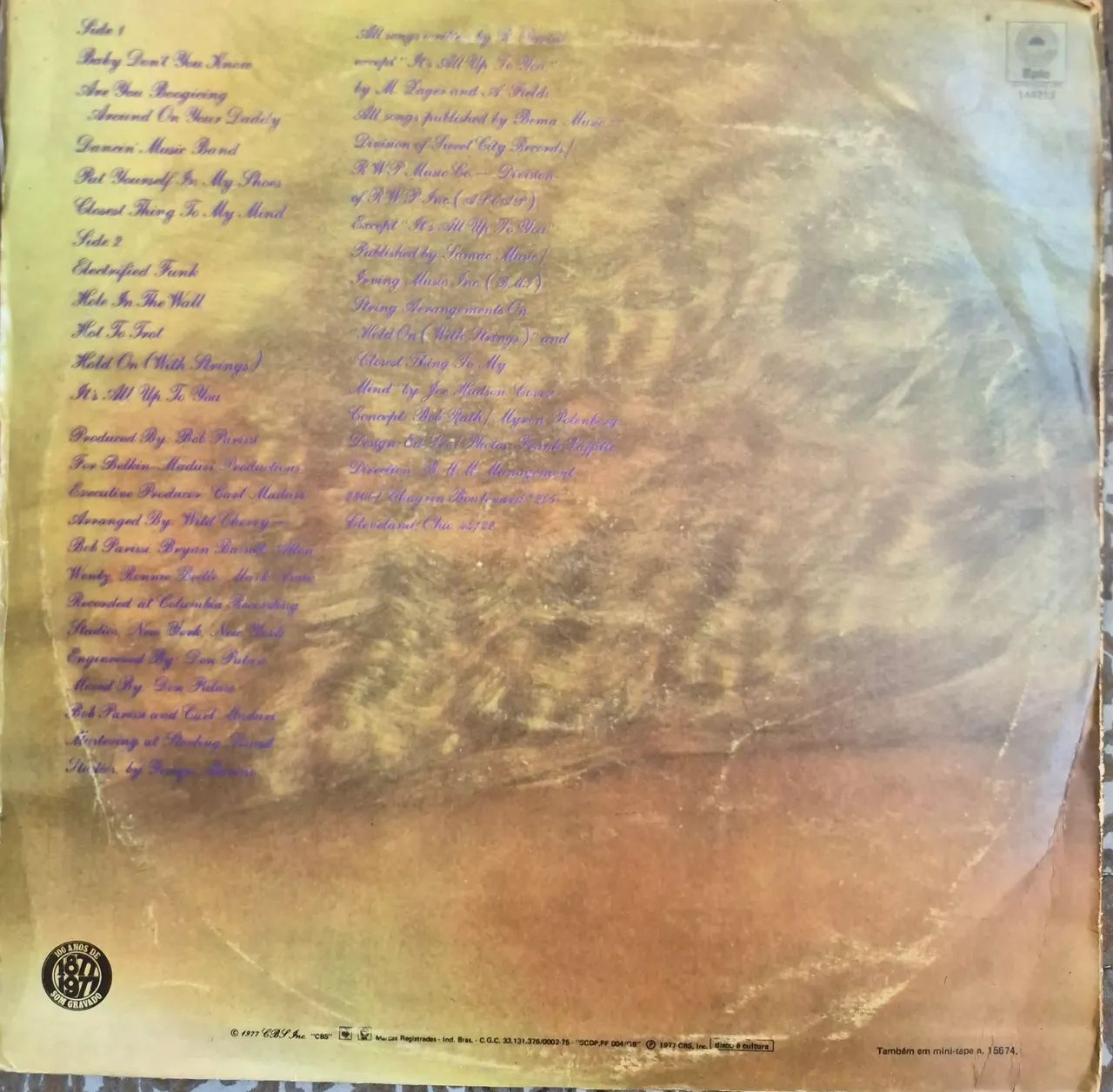 Vinil Wild Cherry - Electrified Funk - 1977 - Foto 2