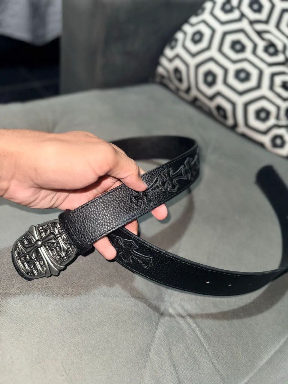 Cinto Chrome Hearts - Foto 4