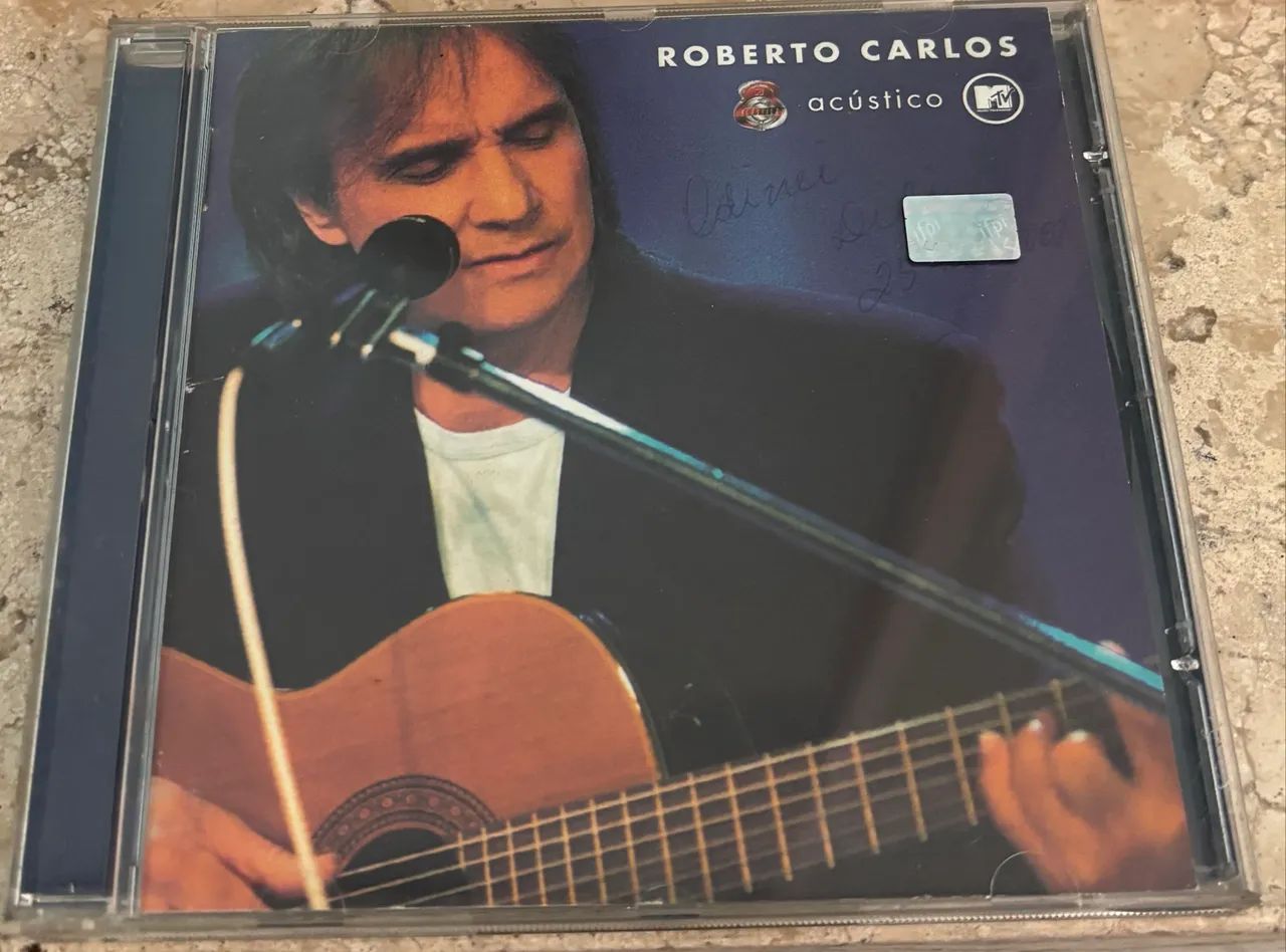 CD Roberto Carlos acústico 