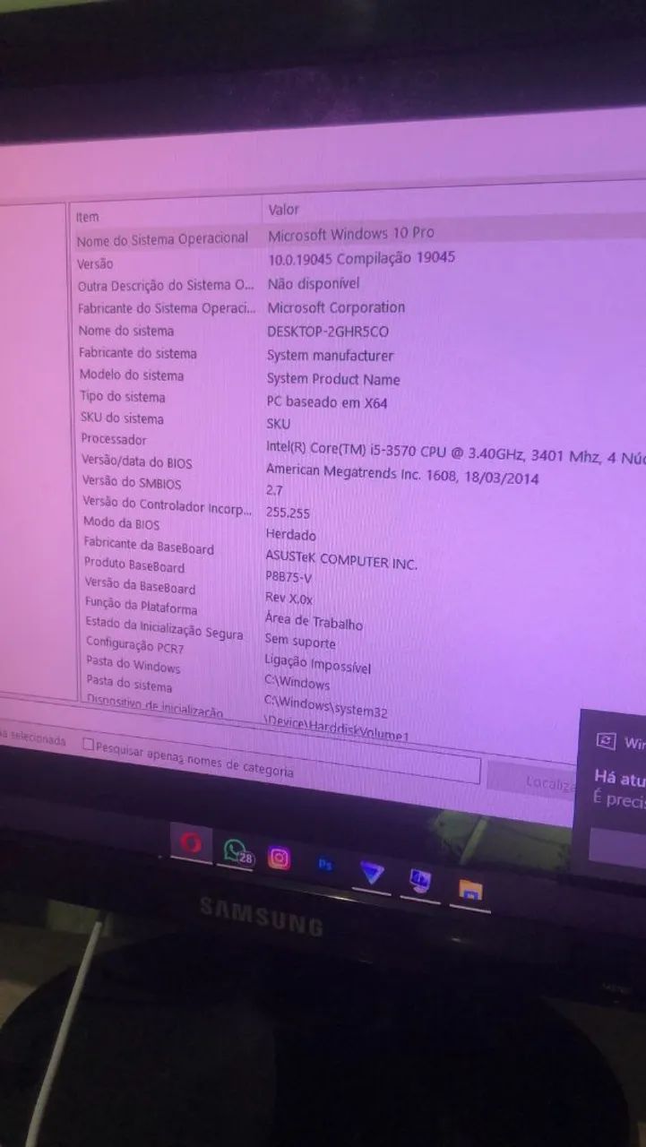 Monitor Samsung 19 polegadas  - Foto 2