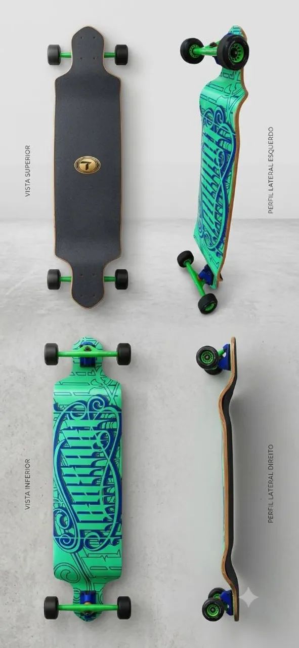 Skate Longboard 