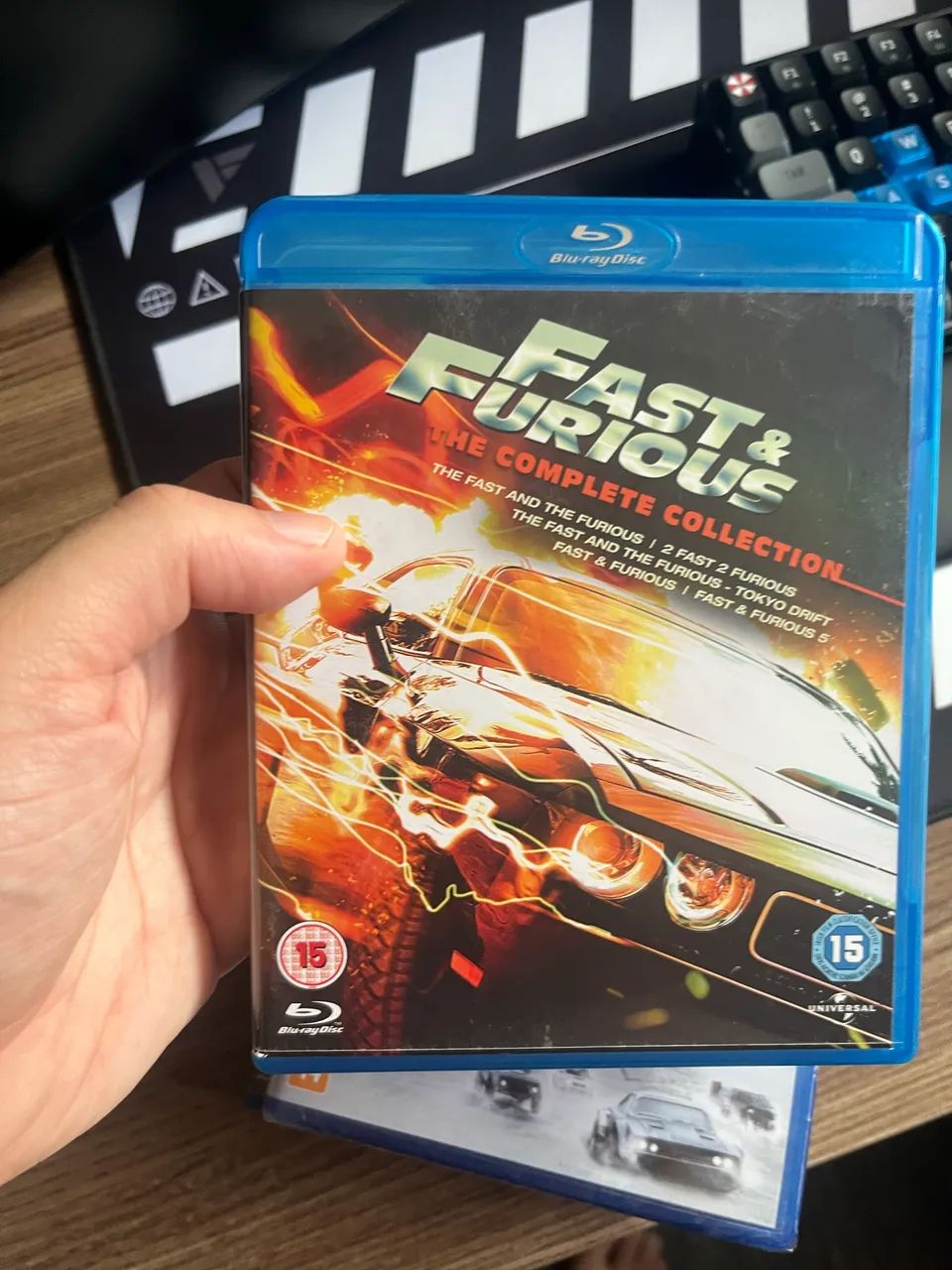 Lote filmes Bluray velozes e furiosos 