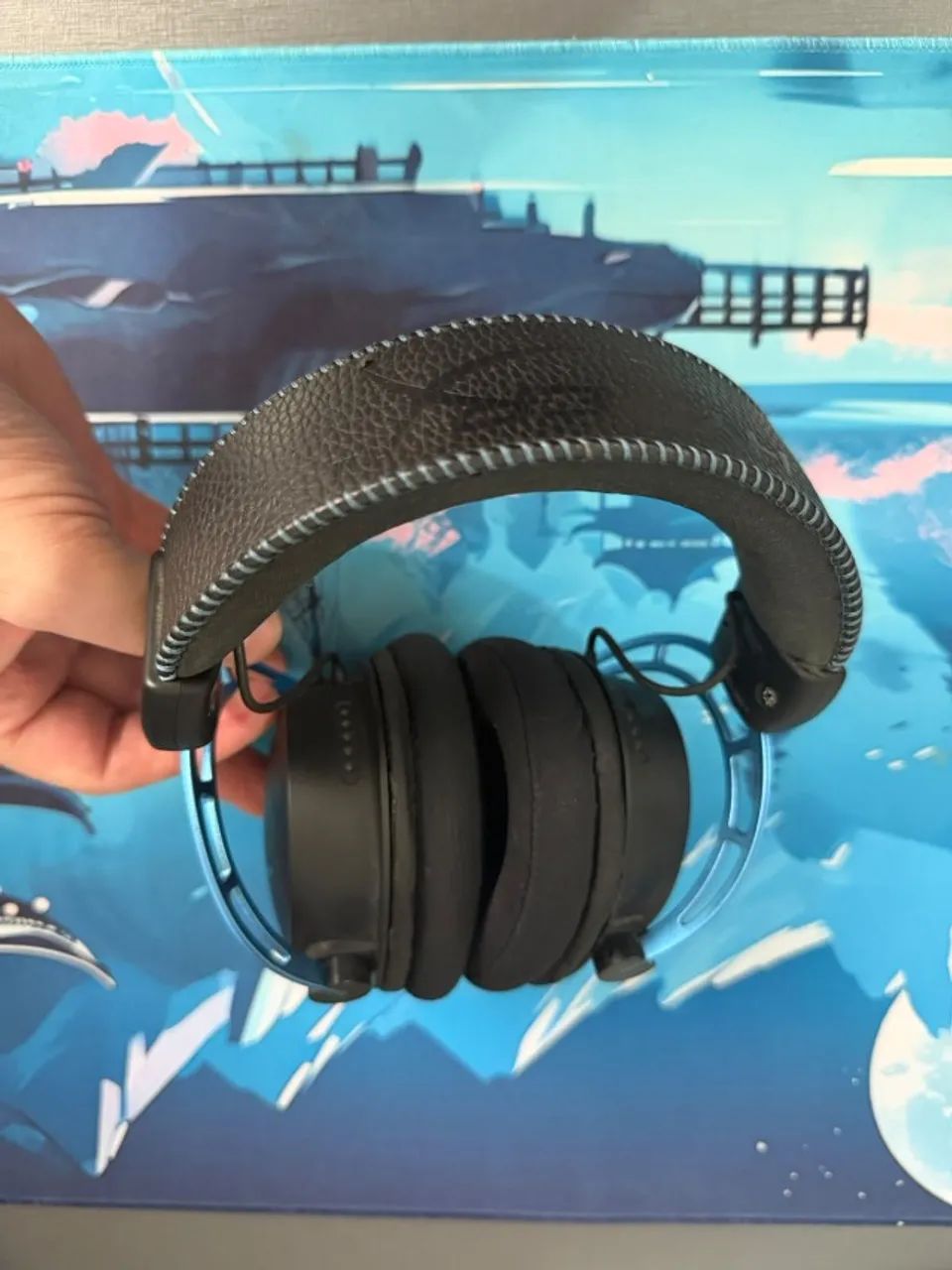 Headset Gamer HyperX Cloud Alpha S Azul - 7.1 Som Surround - Foto 2