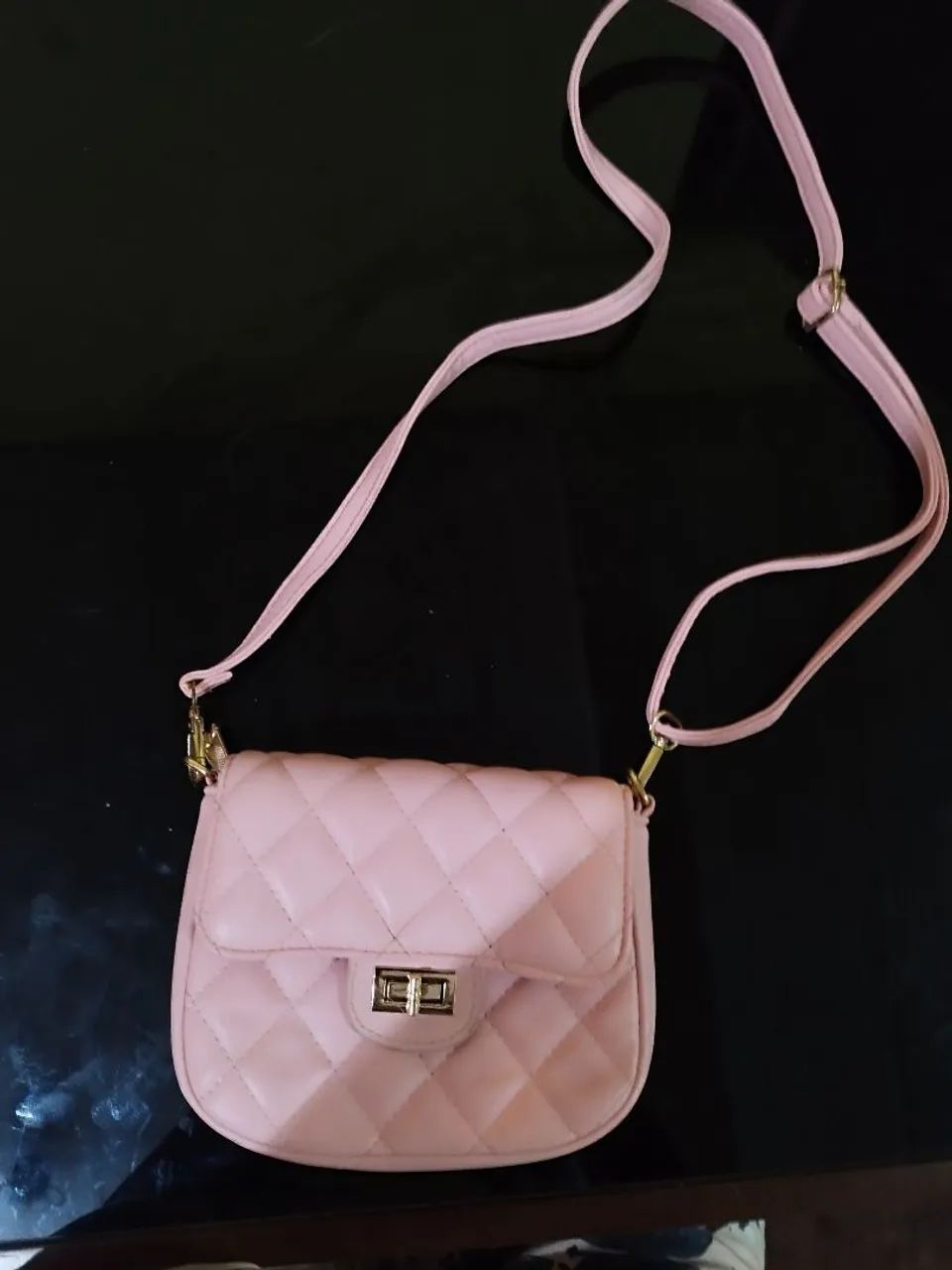Bolsinha Rosa de Ombro 