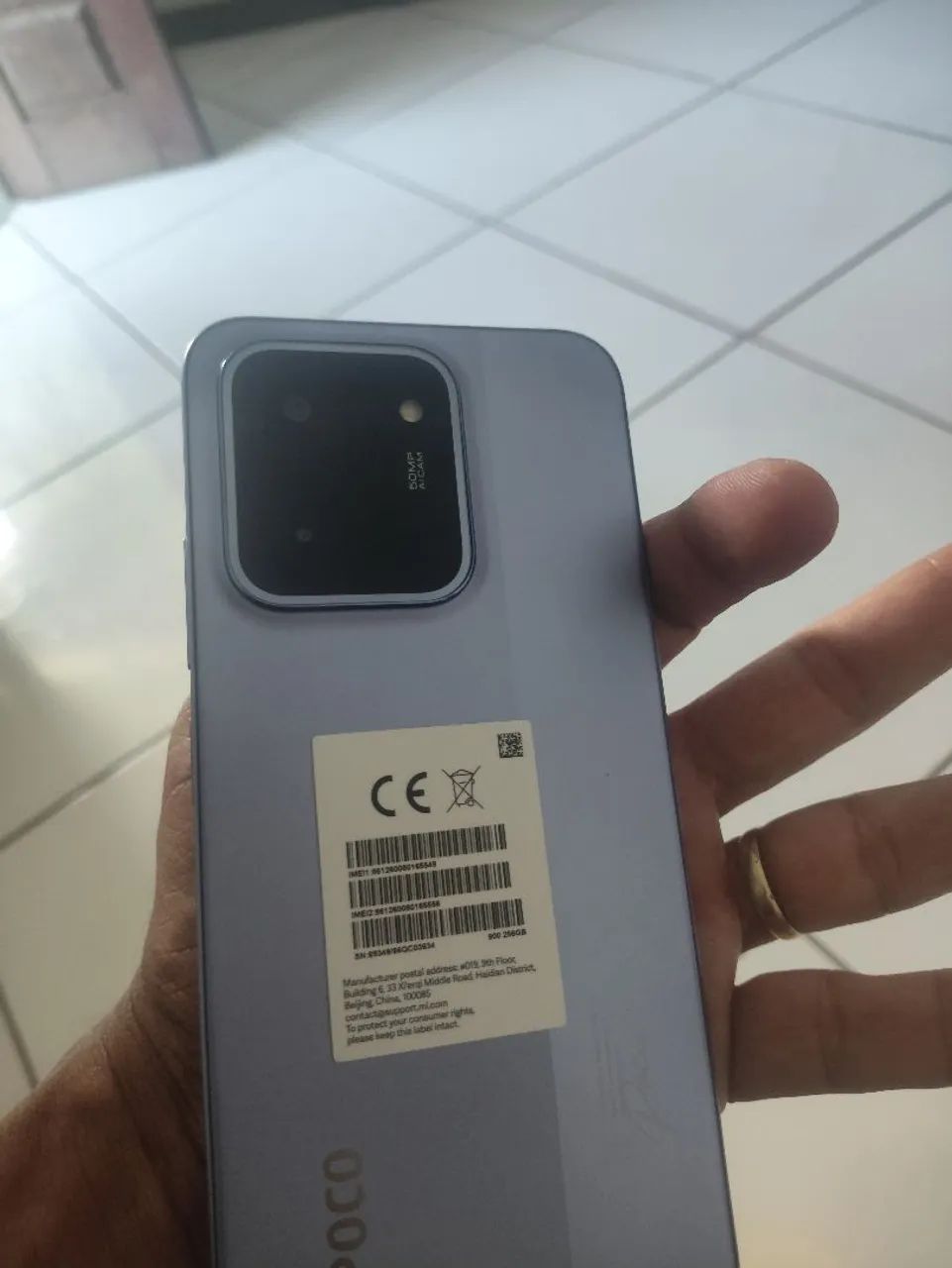 POCO C85 256GB 8GB RAM na caixa