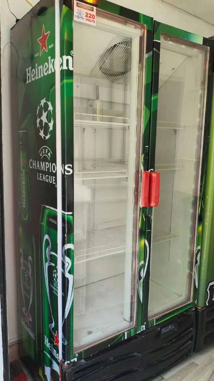 Freezer, Expositor de Vidro e Geladeira