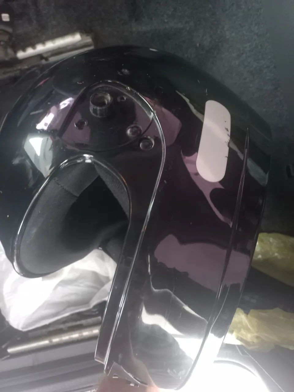 Capacete moto usado ebf - Foto 3