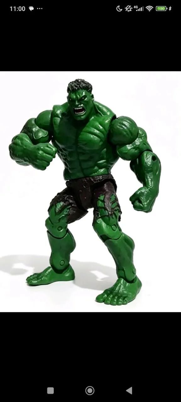 Boneco Hulk articulado  - Foto 2