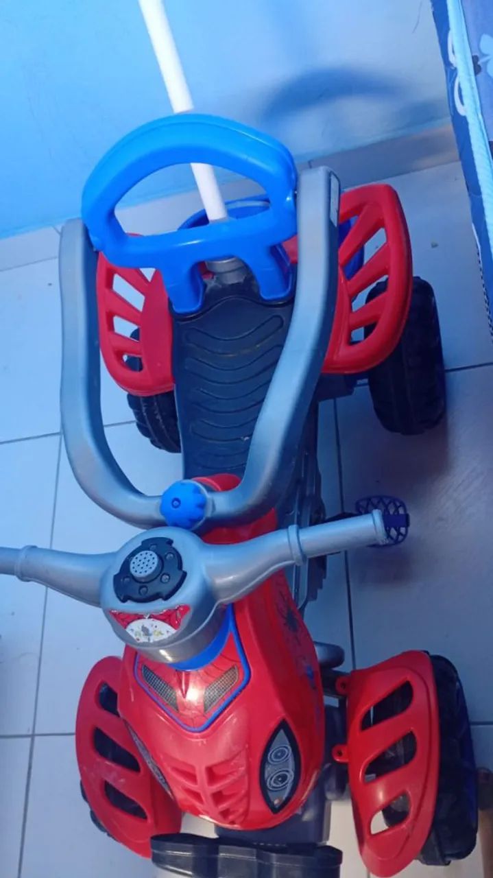 Carrinho pra bebê do homem aranha - Foto 4