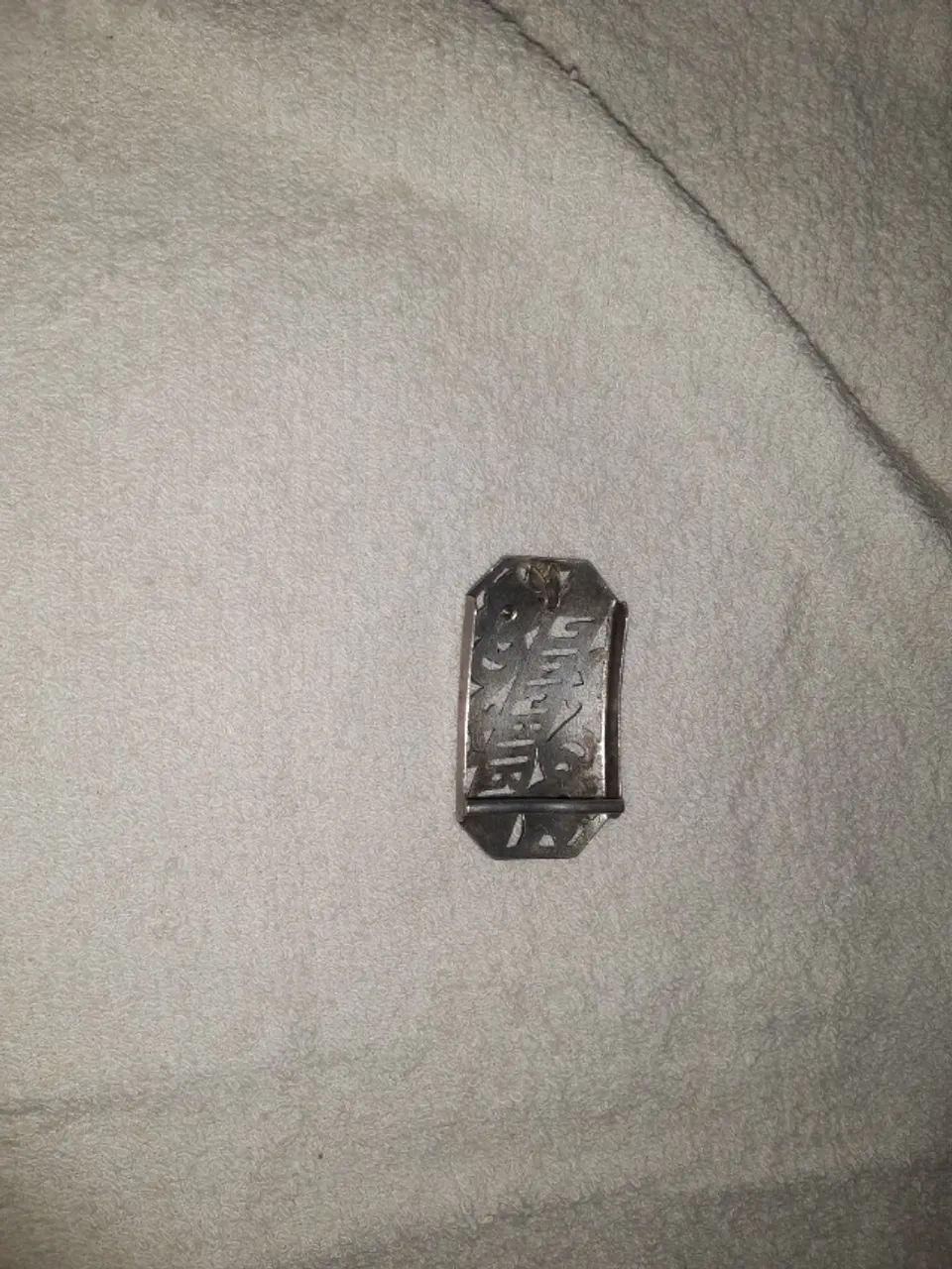 Fivela de prata com ouro baixo - Foto 5