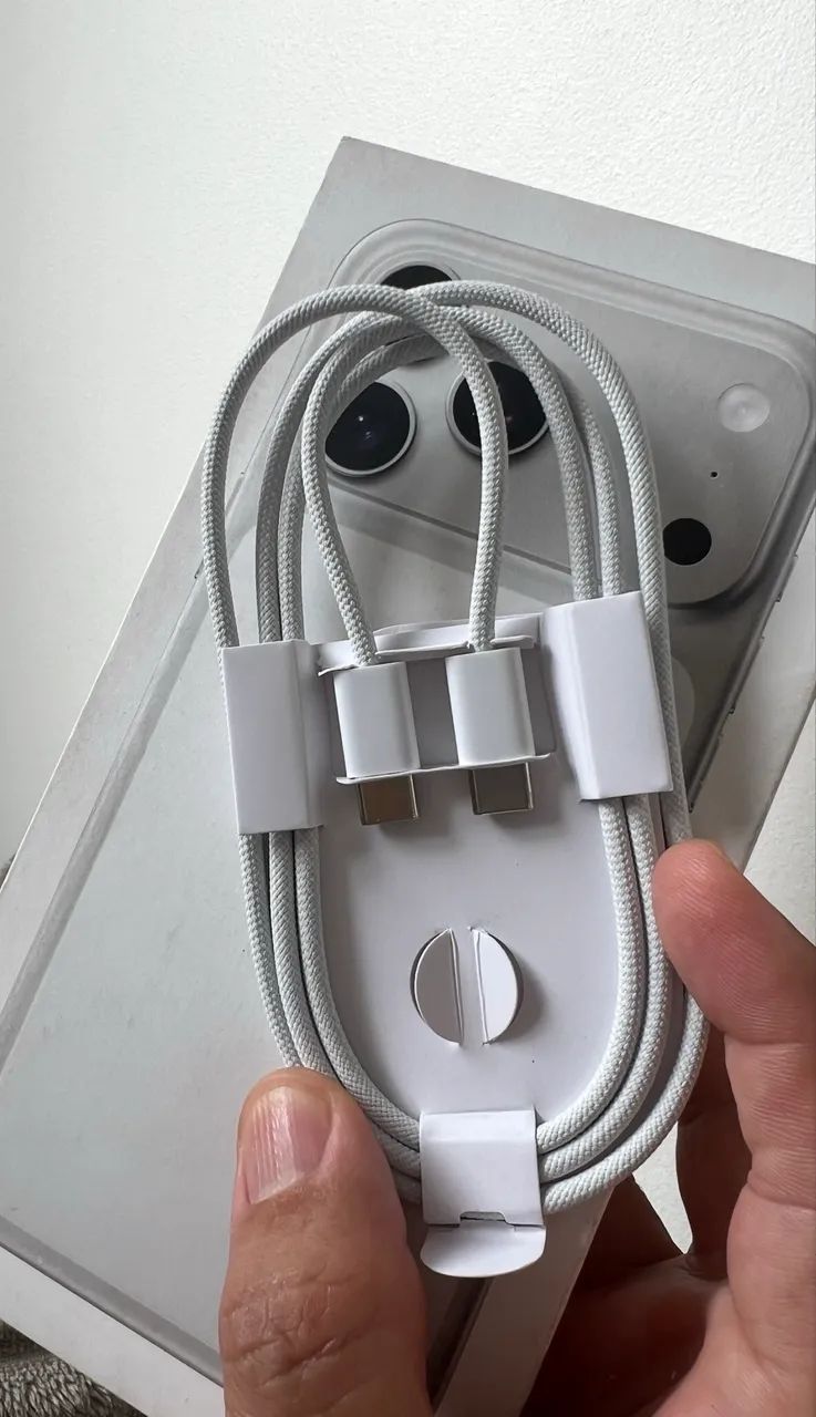 Cabo do iPhone USB C para iPhone 15 16 17 ORIGINAL  - Foto 2