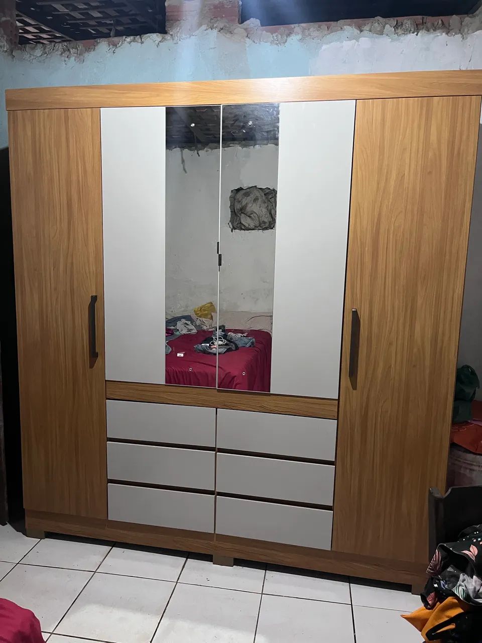 VENDO GUARDA-ROUPA (3 meses de uso) - Foto 2