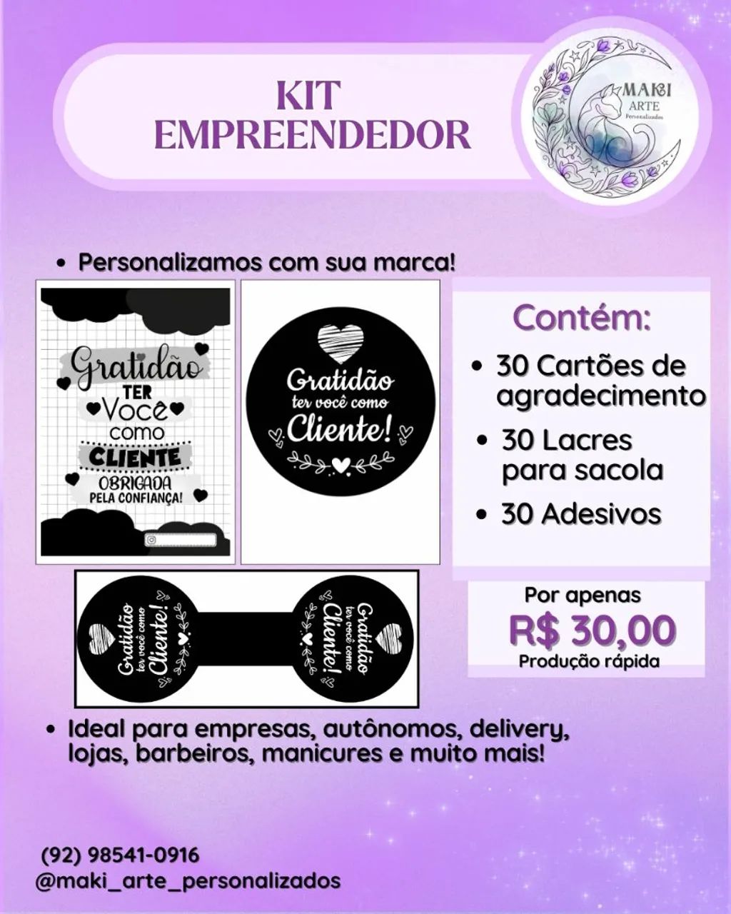 Kit empreendedor 