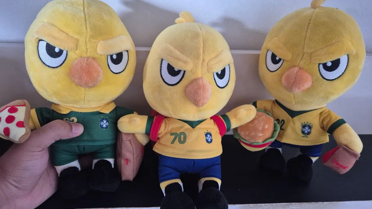 Trio copa Canarinhos ifood 