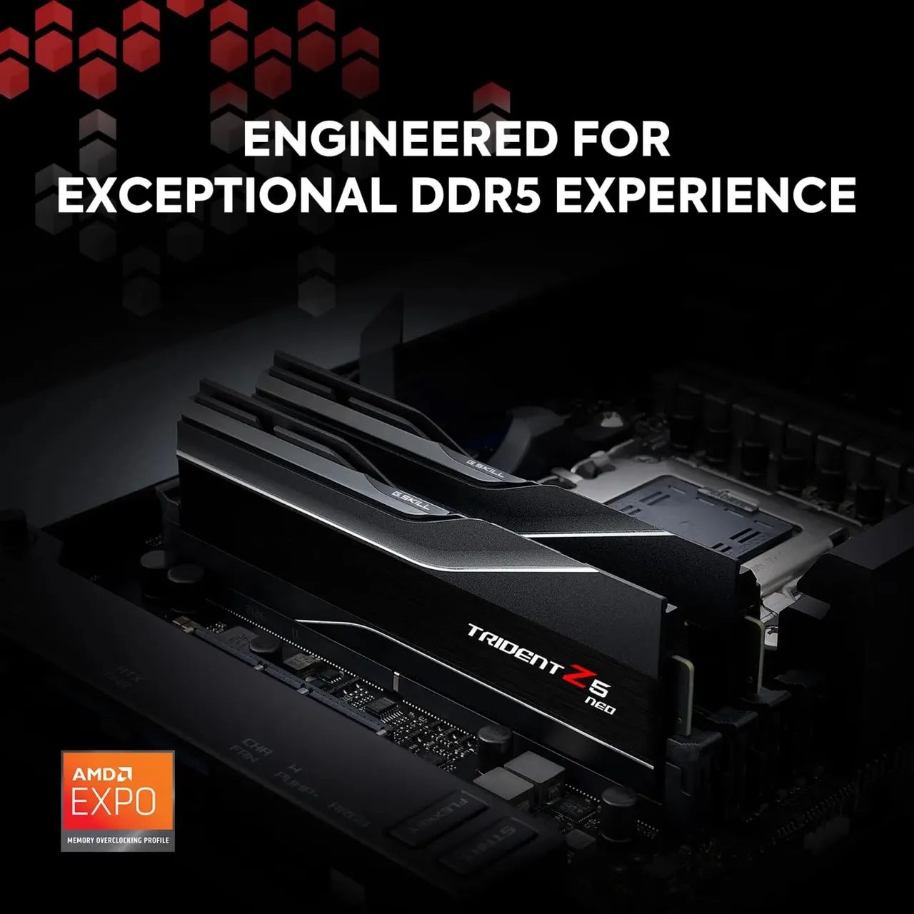 G.Skill 32gb 6000 mhz CL36 Trident Z5 DDR5 (2x16gb) memória AMD
