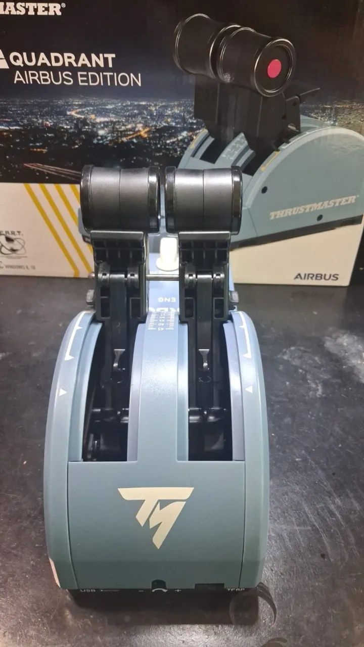 Thrustmaster TCA Quadrant Airbus Edition - Na Caixa (Usado) - Foto 4