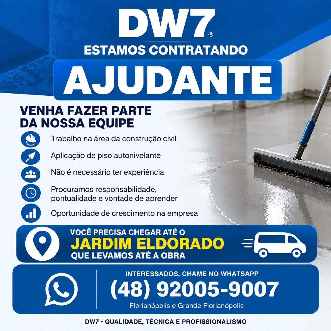 Vaga de emprego 