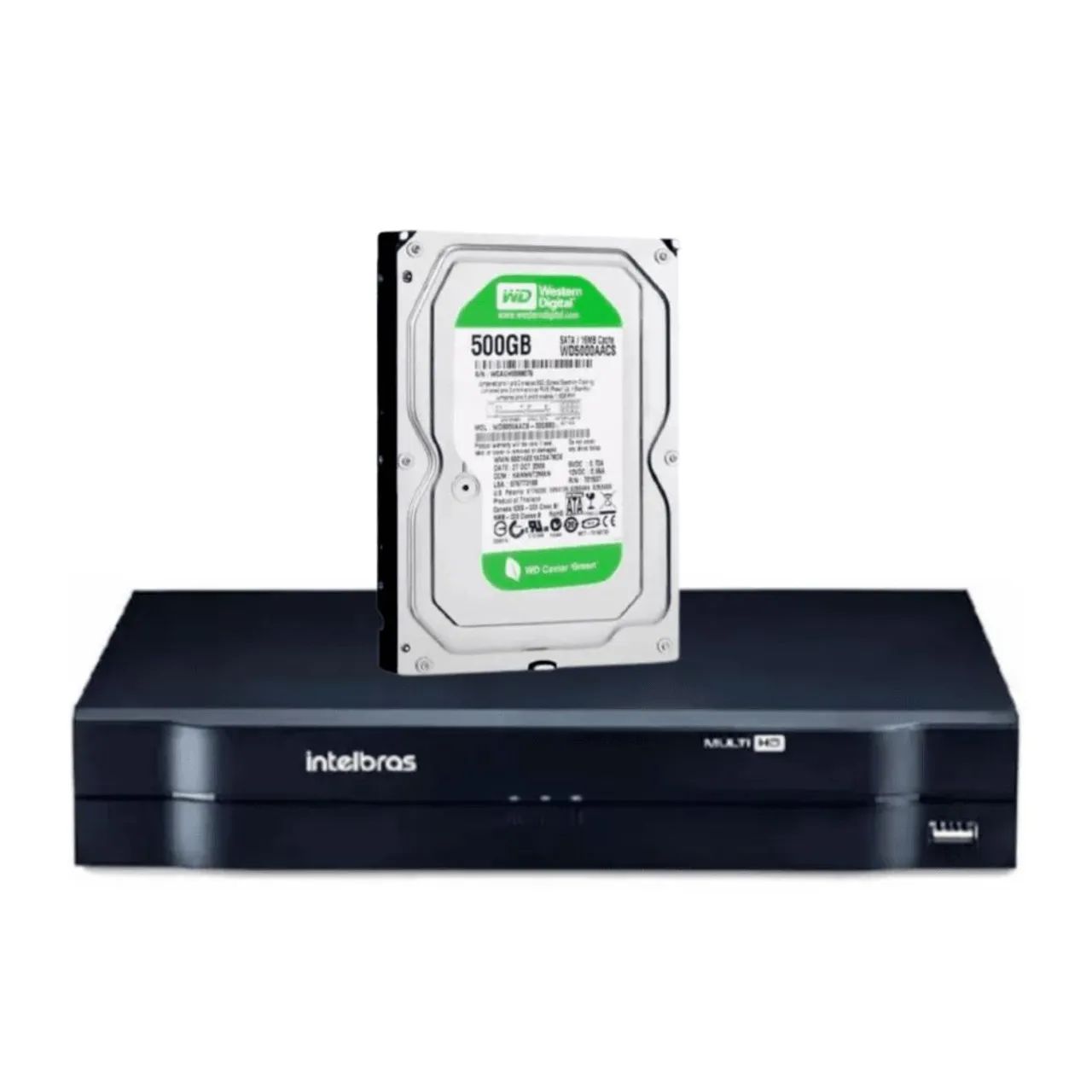 DVR Intelbras Com 1TB e 8 canais funcionando perfeitamente 