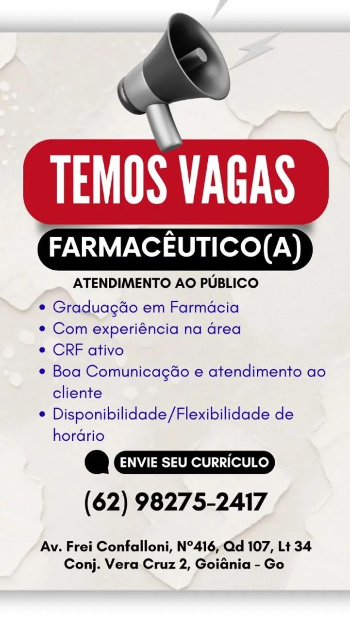 Vaga de Emprego