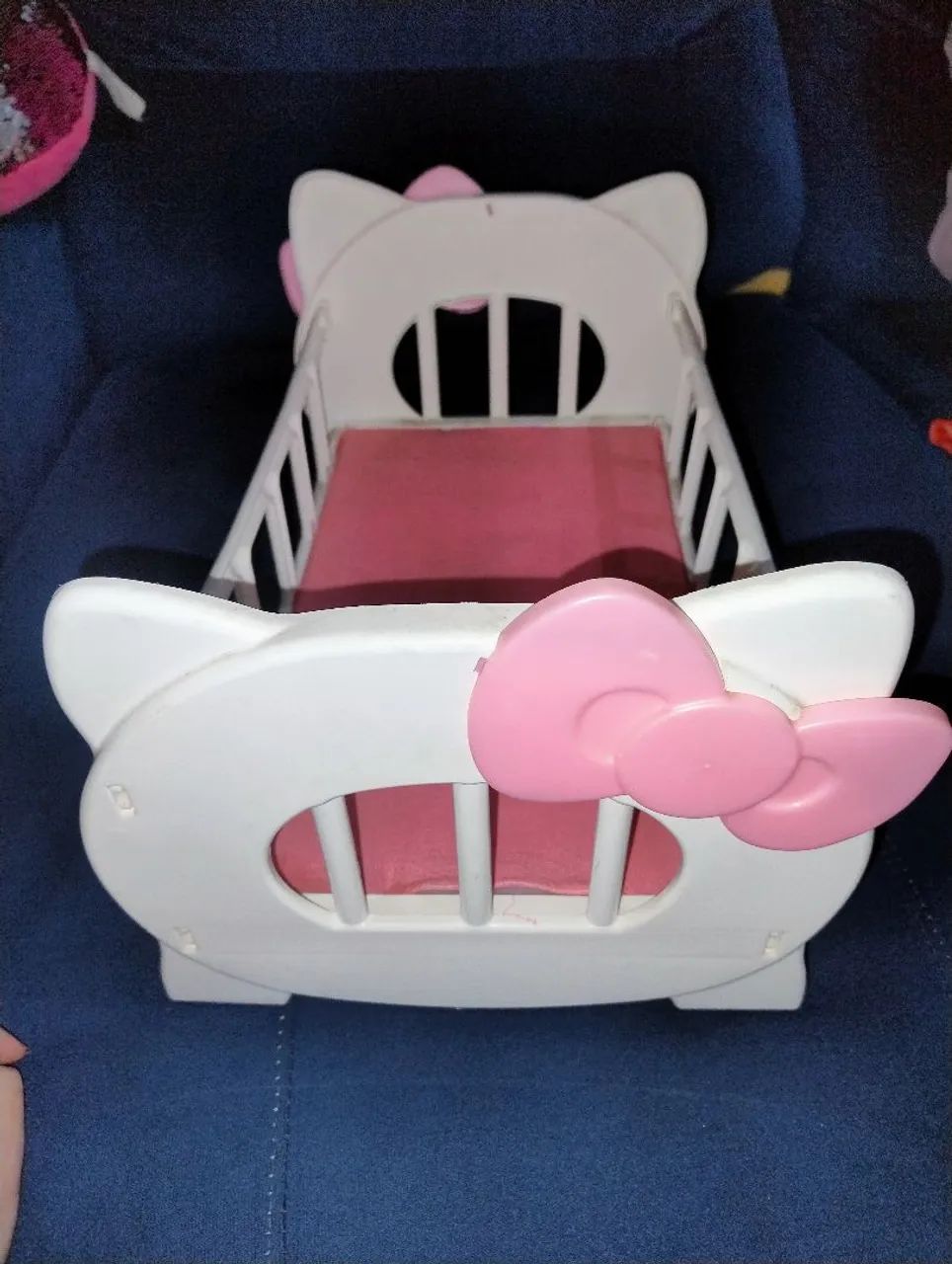 Bercinho de brinquedo Hello Kitty - Foto 2