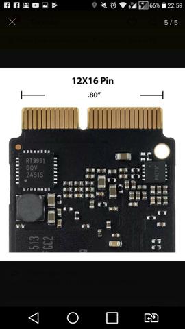 Ssd m.2 256 Macbook Retina Air 11 13 15 2015 A1466 A1502 - Foto 2