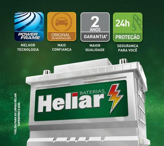 Bateria automotiva (Heliar,Moura,América,strada,Mg3)