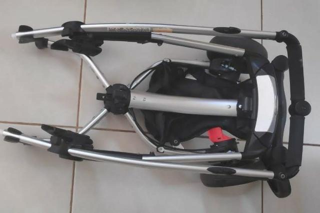 Carrinho de Bebê e Bebê Conforto Travel System Marrom Eclipse Kiddo - Foto 2