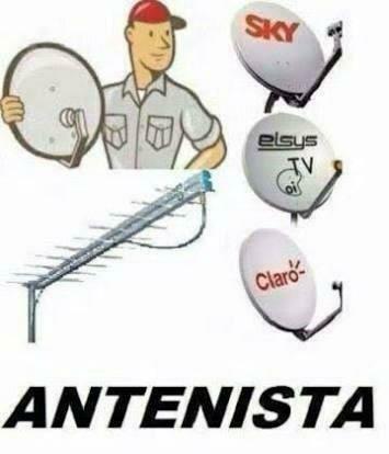 Instalação de antenas em geral