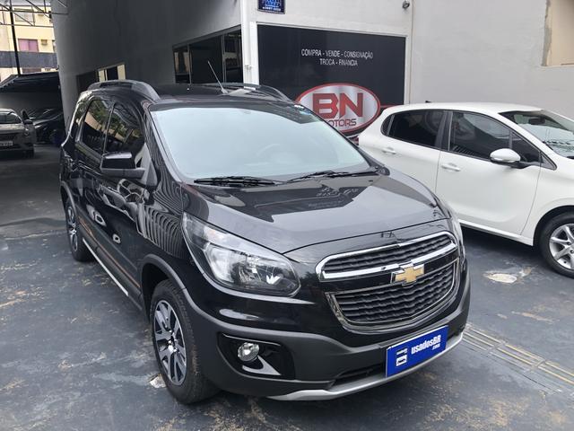 Chevrolet Spin 1.8 Active 8V Preto 2016 - Foto 14