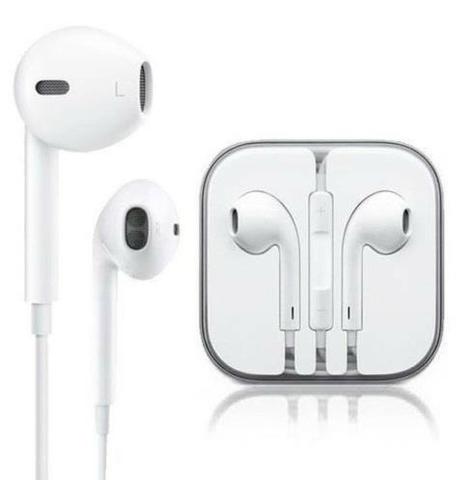 Fone de ouvido p2 com fio com microfone auricular universal Iphone Earpod