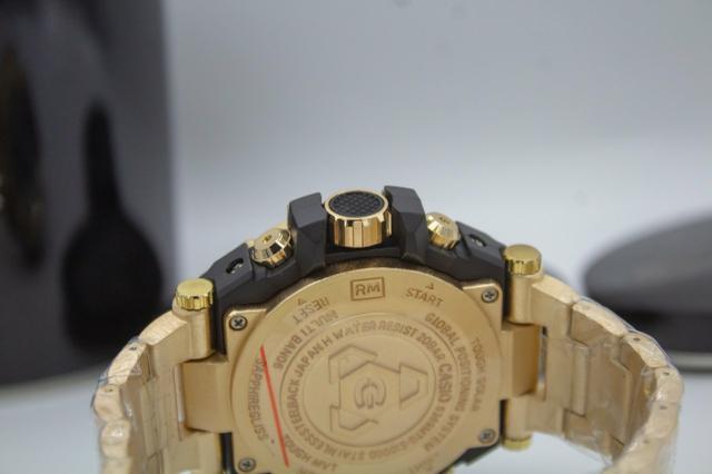 Relógio de pulso G-shock Full metal dourado barato - Foto 5