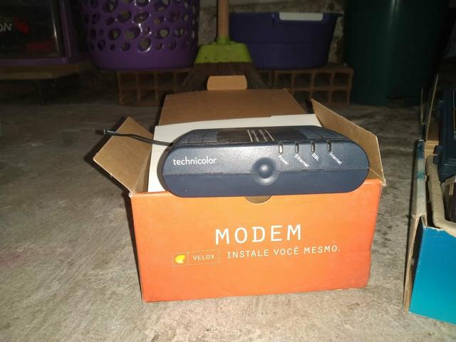 Vendo modem dsl e um multimetro analógico - Foto 3