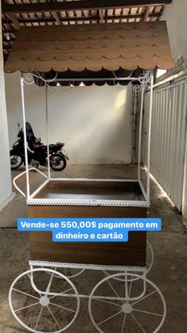 Carrinho de festas gourmet