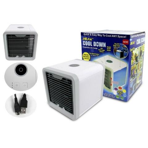 Climatizador De Ar Pessoal 3 níveis de ventilação USB - Foto 2