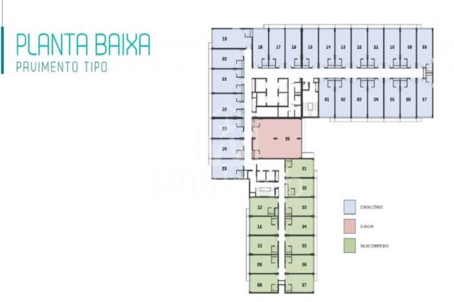 Medplex eixo norte saúde | consultório médico de 40m² no bairro cristo redentor - Foto 15