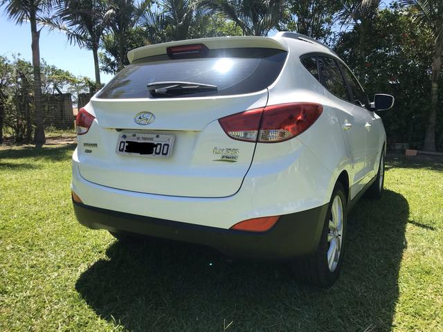 Hyundai IX 35 2015 branca Flex Aut. IMPECAVEL - Foto 4